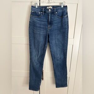 Madewell Vintage Perfect Classic Blue Women's Jeans Size 27 Minimalist Straight